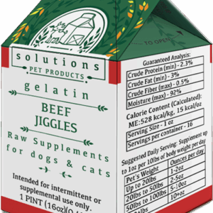 Solutions Pet Products - Beef Jiggles