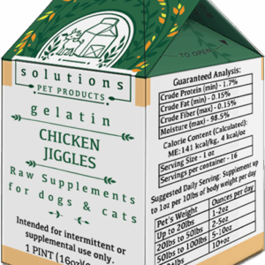 Solutions Pet Products - Chicken Jiggles