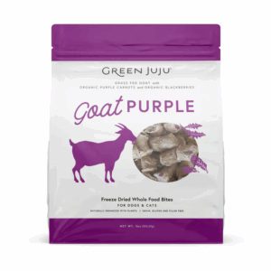 Green JuJu Freeze Dried Goat Purple Bites