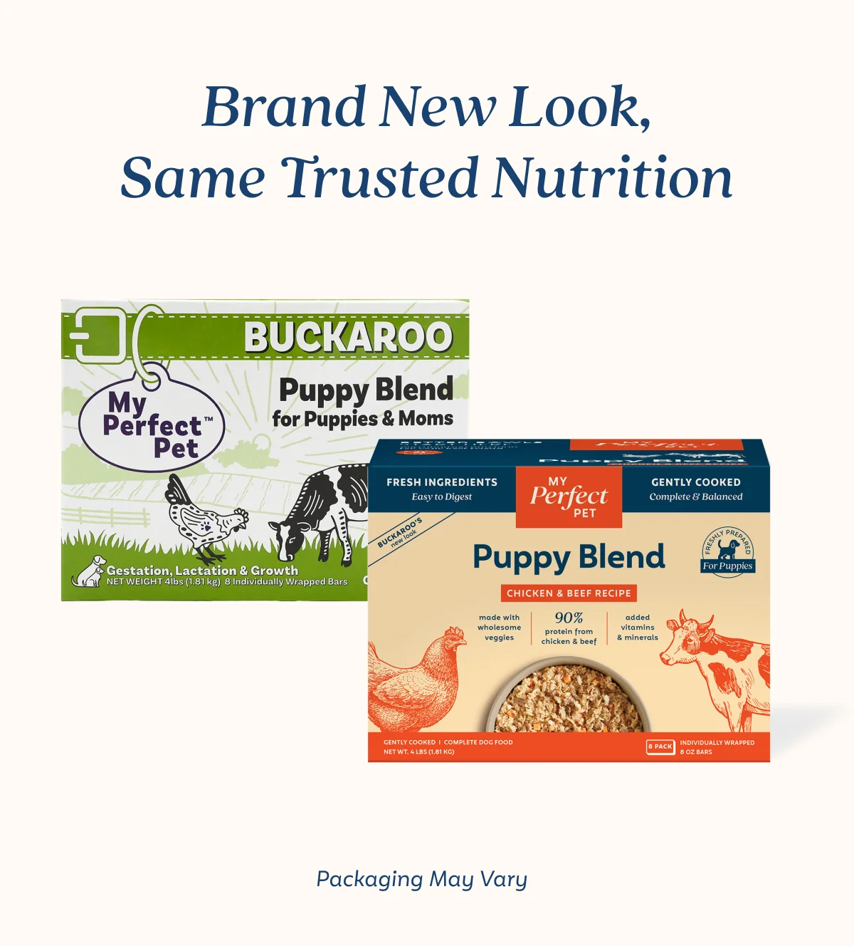 My Perfect Pet Puppy Chicken & Beef - Buckaroo