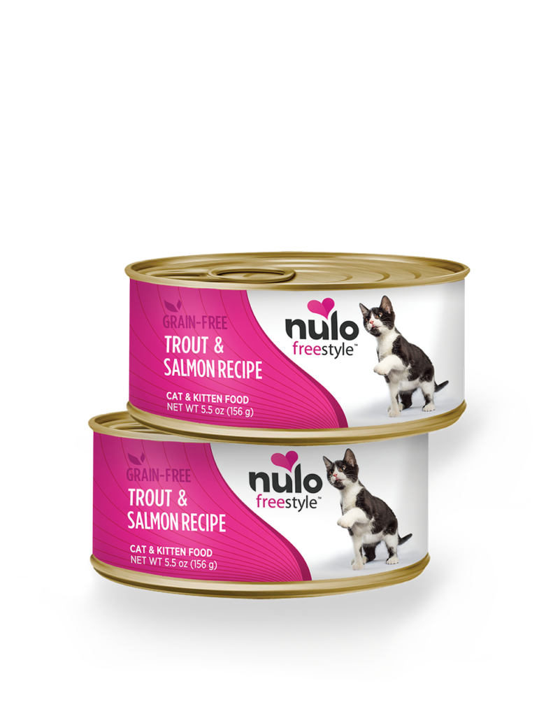 Nulo Freestyle Trout & Salmon Recipe case 24/5.5oz White Rock Pet