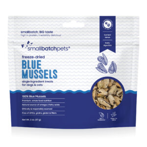 Small Batch Freeze Dried Blue Mussels 2oz.