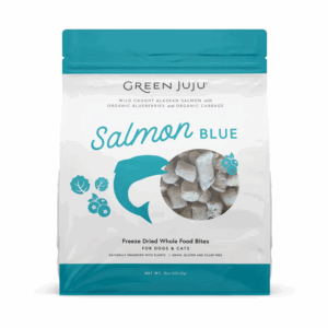 Green JuJu Whole Food Bites Salmon Blue