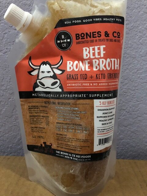 beef bone broth for cats