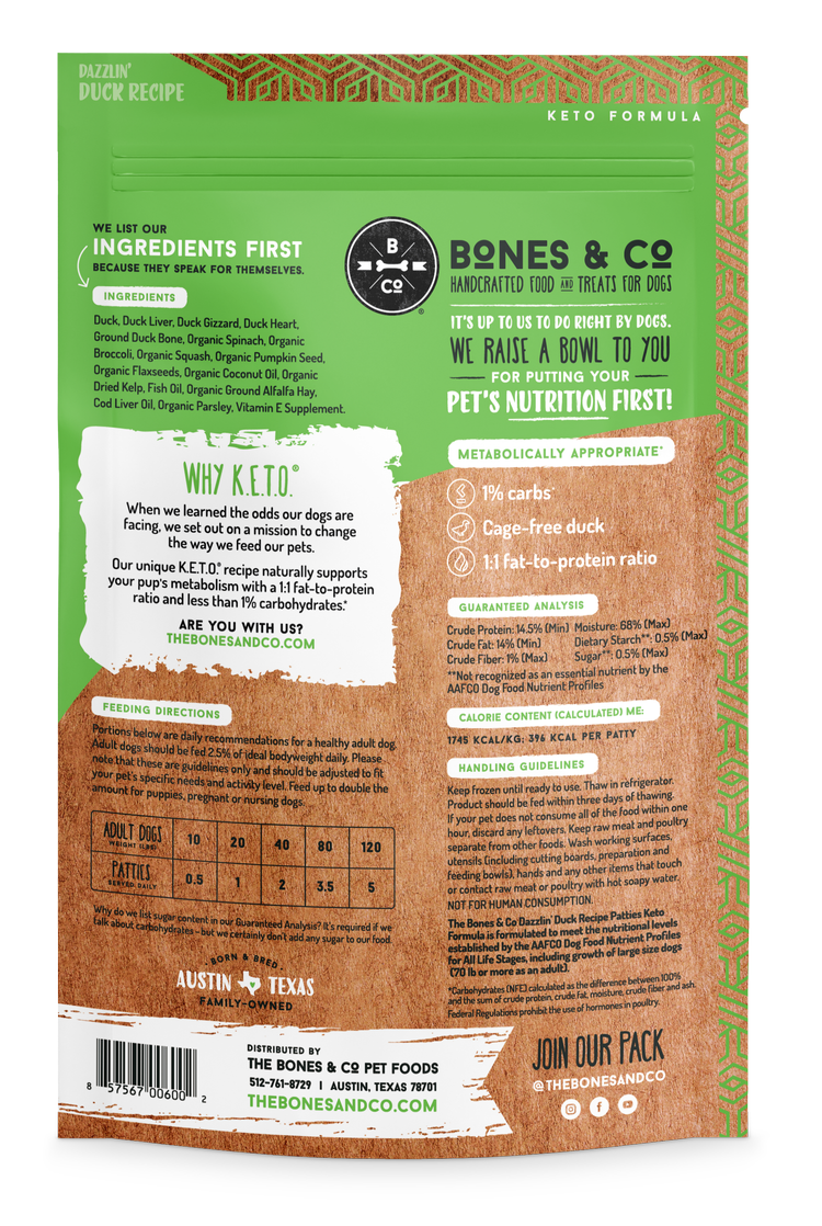 Bones & Co Dazzlin' Duck patties - Image 2