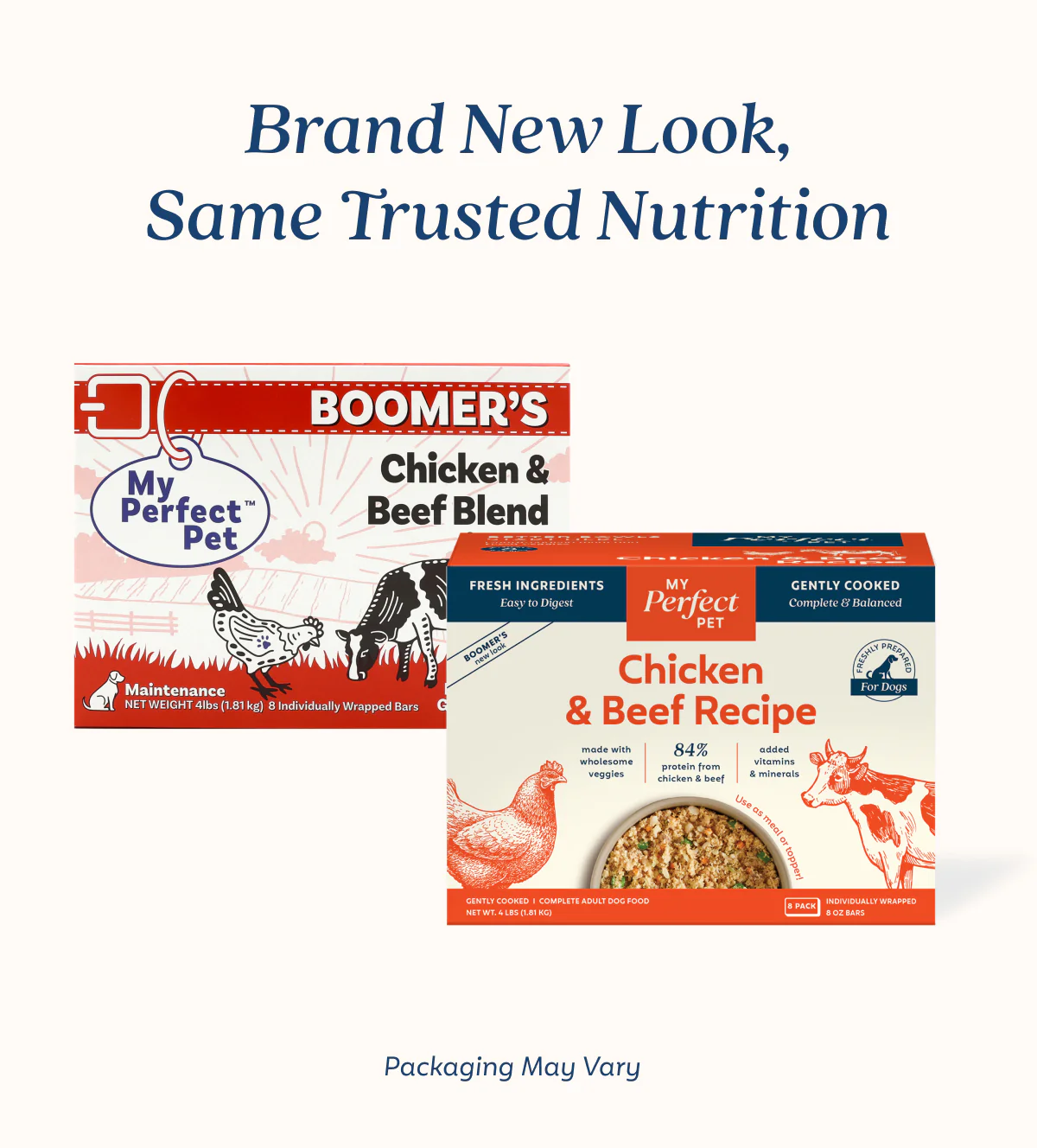 My Perfect Pet Chicken & Beef - Boomer's