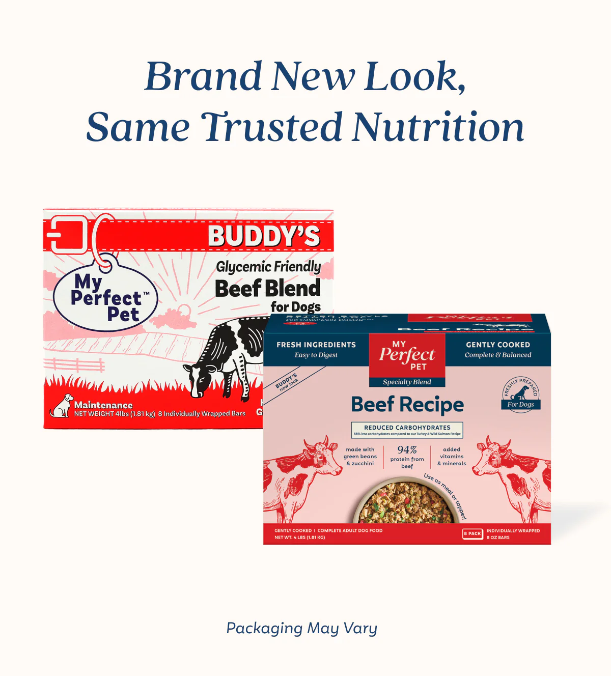 My Perfect Pet Glycemic Friendly Beef - Buddy's
