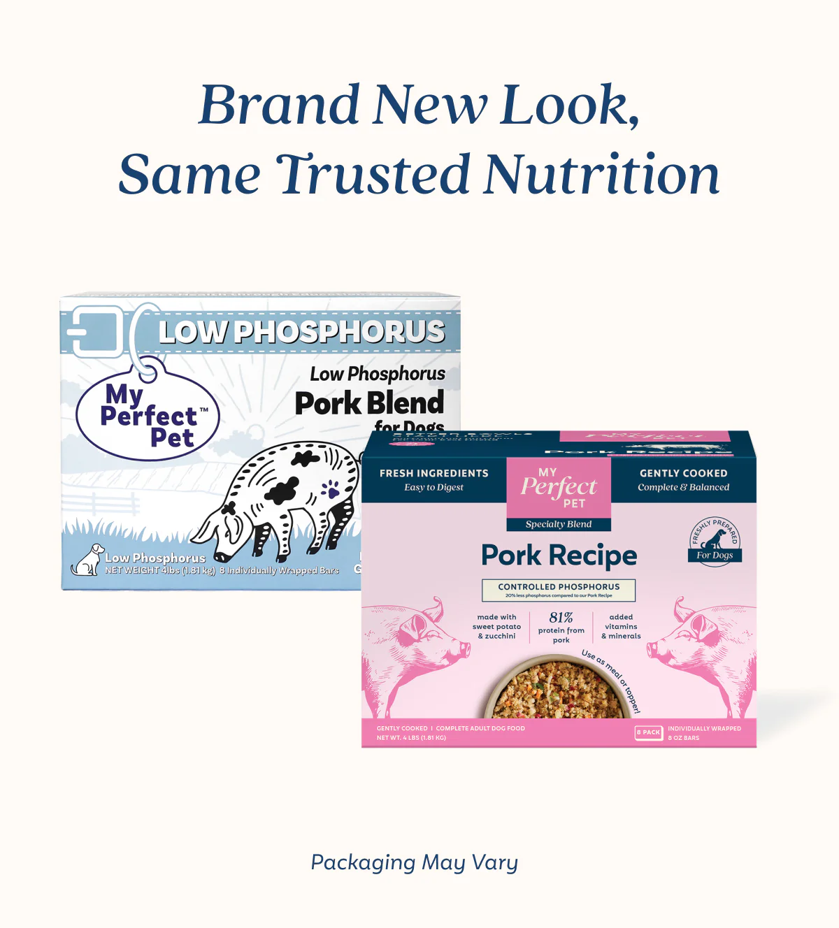 My Perfect Pet Pork Controlled Phosphorous