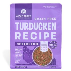 A Pup Above frozen gently cooked Turducken for dogs