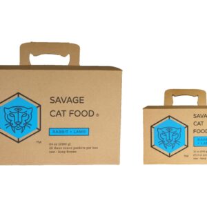Savage Cat Food - prey based frozen cat food 3 oz packets