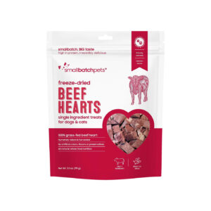 Small Batch Freeze Dried Beef Hearts 3.5oz