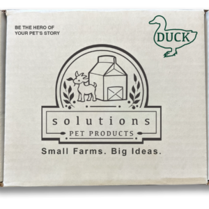 Solutions Pet Products -  Duck Recipe - Frozen Pet Food for Dogs