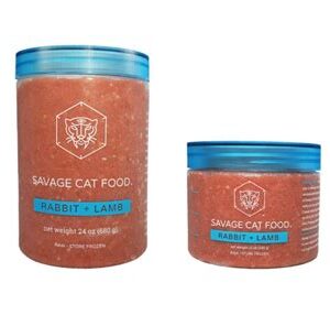 Savage Cat Food - prey based frozen cat food - Tubs