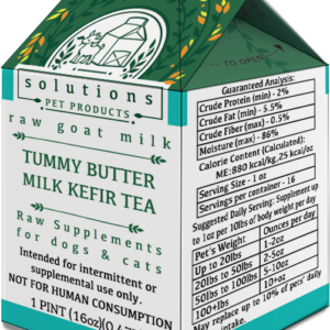 Solutions Pet Products - Tummy Butter Kefir Tea Supplement